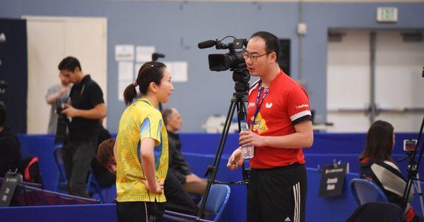 Coach Jinxin with Juan Liu(U.S.Open Women's Champion)