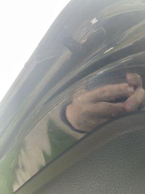 Plugs or seals missing as well..