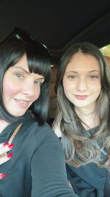 Fresh cuts by Lori - trim and clean up for both of us! Lori is super fast and precise! Gorgeous every time