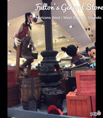 Animatronics in the store