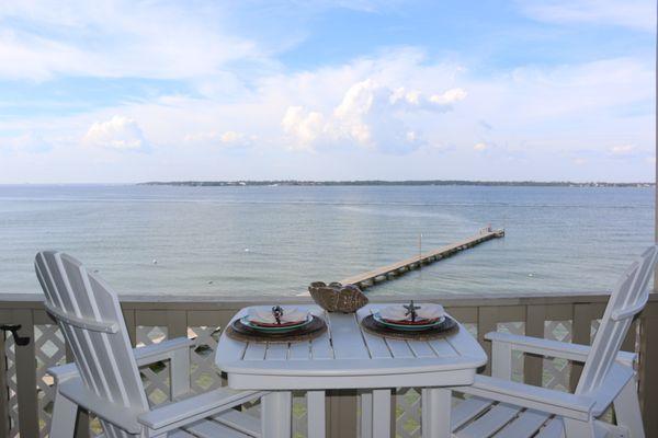 We have many condos on Pensacola Beach.  Almost all of them have great water views.