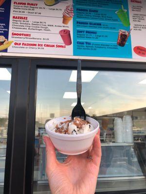 1 Scoop Mackinac Island Fudge