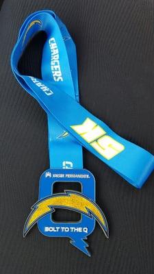 2016 5K medal
