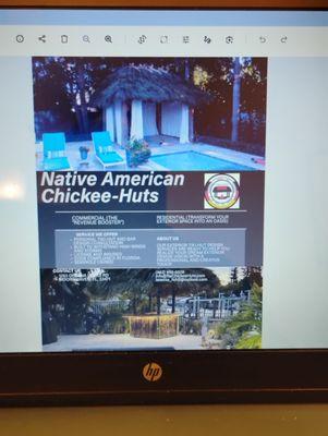 Native American Chickee Huts