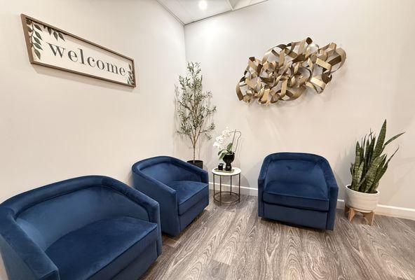 Reception at blissful massage therapy fairfax, va