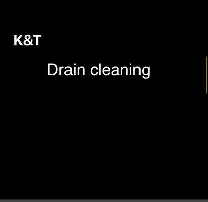K&T Drain Cleaning