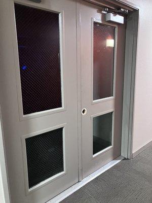 Training center door