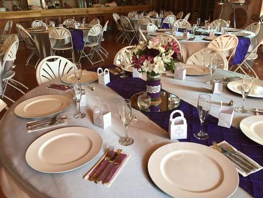 Tables for Reception