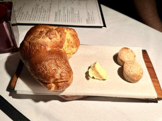 Bread starter and mini muffins