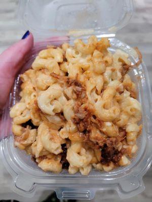 pulled pork mac and cheese
