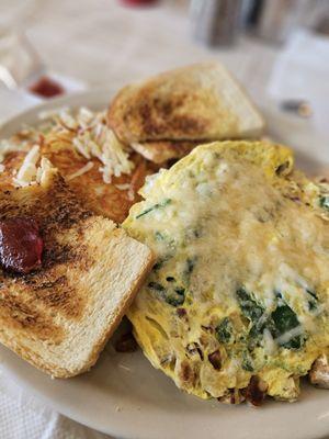 Farmer Joe's omelette