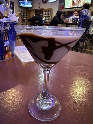 Chocolate martini..