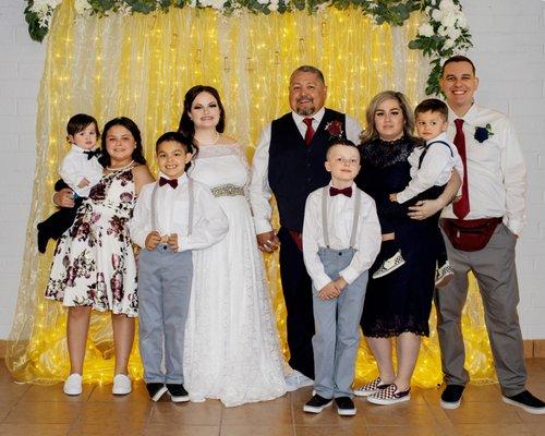 What I received for a family picture.. the great divide.