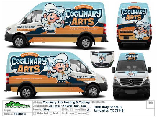 Coolinary Arts Heating & Cooling