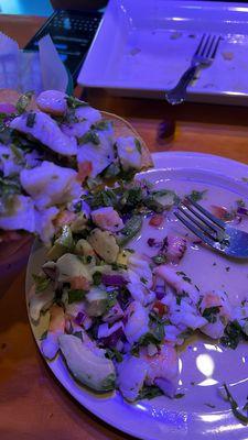 Tres perlas ceviche