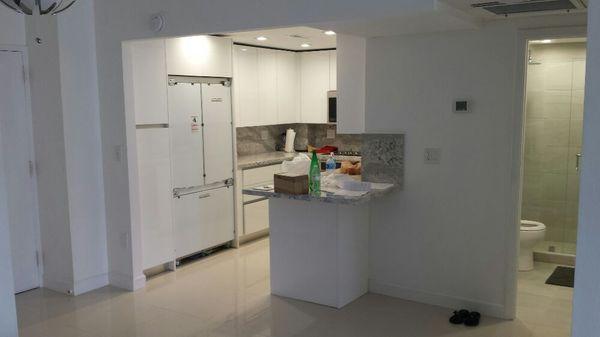 Condo kitchen and bath