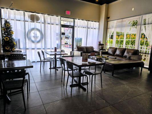 Seating Area at La Mancha