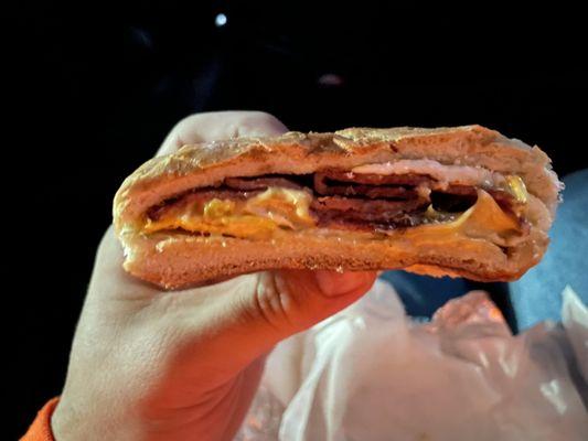 Turkey Bacon, Egg & Cheese