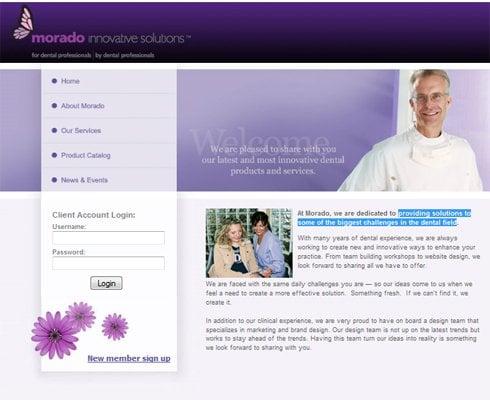 Morado Inc. - provides solutions to some of the biggest challenges in the dental field