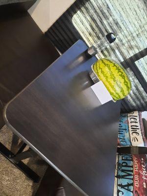 Dinning table after being cleaned