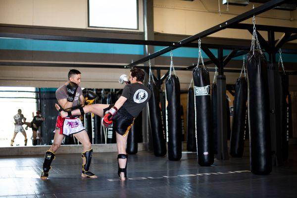 Muay Thai drills