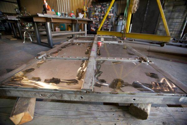 Light house doors f316 stainless for Kauai