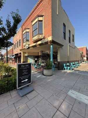 We are a little tricky to find us - our address may be on Myrtle, but our entrance is actually in the alley.