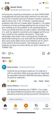 Nextdoor neighborhood app! Real people from the area!