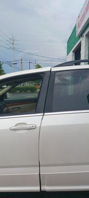 This is how they took care of my car.