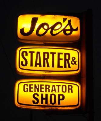 Joe's Generator Shop