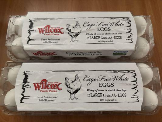Cage Free White Eggs