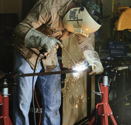 In Shop custom fabrication.