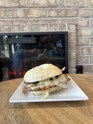 Breakfast Bagel sandwich