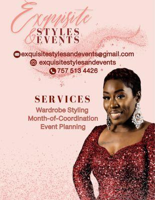 Exquisite Styles and Events