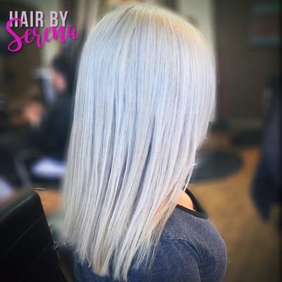 This is how ice blonde is done! She is absolutely gorgeous!