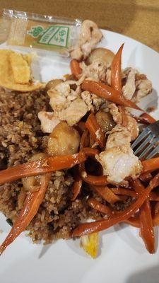 Chicken w garlic sauce