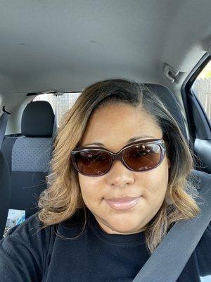 Color, trim and style by Jade. Sorry- no makeup.