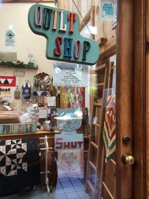 Nobody here even though it's past opening hours.