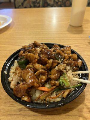 Delicious Jalepeño Chicken Bowl! 10/10 recommend. Love supporting a small local business! They are friendly too!