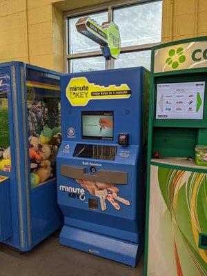Minute Key kiosk