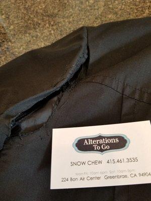 Alterations To Go