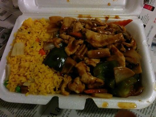 Hot and spicy chicken