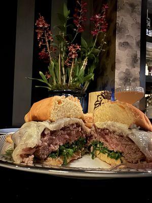 Lamb Burger medium well