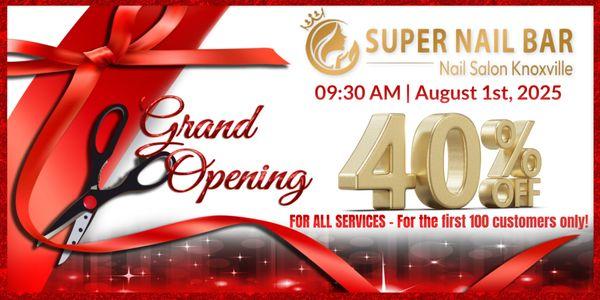 Super Nail Bar - Grand Opening