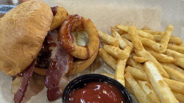 BBQ burger - excellent