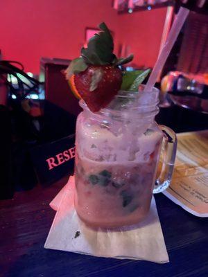 Strawberry Coco Mojito