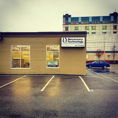 Plenty of Free Parking @ 334 Forest Avenue located next to Oakhurst Dairy, USM and 295 (use Exit 6B)