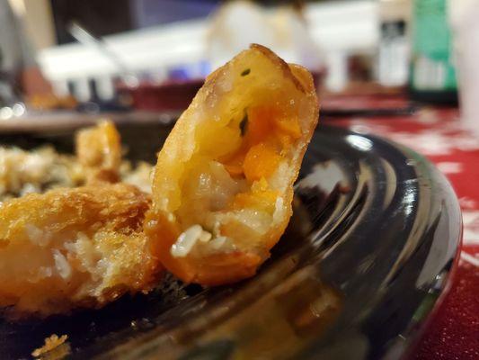 I'm sorry, but mushiest eggroll i've ever.