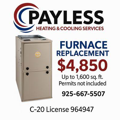 Payless Heating and Cooling Services