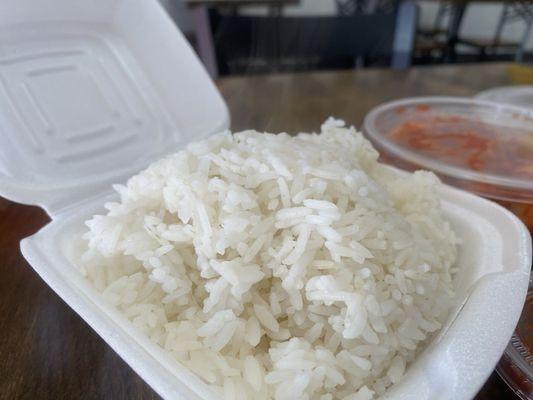 Side of white rice